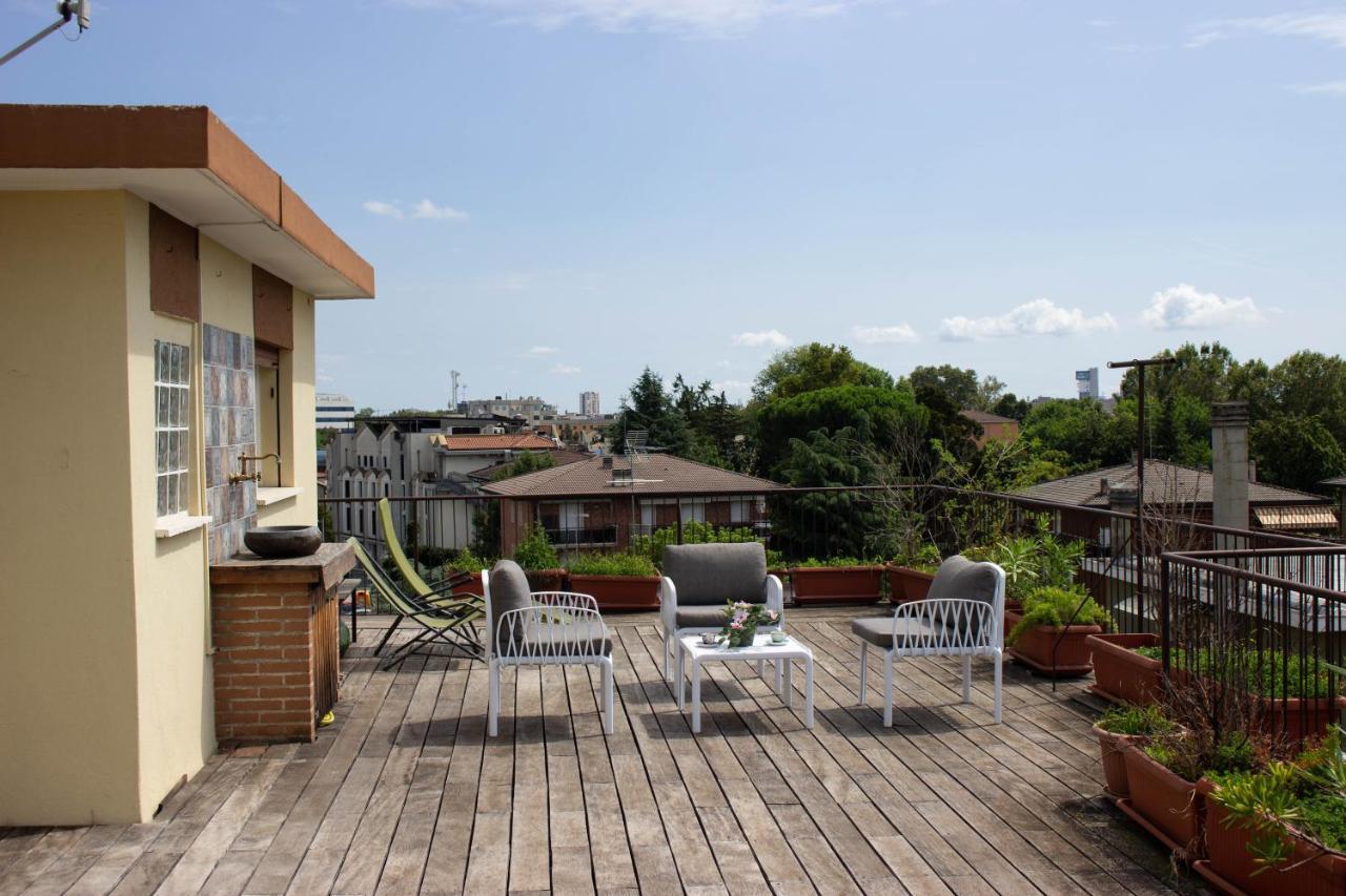 Апартаменти Terrazza Privata Venezia Mestre Маргера Екстер'єр фото